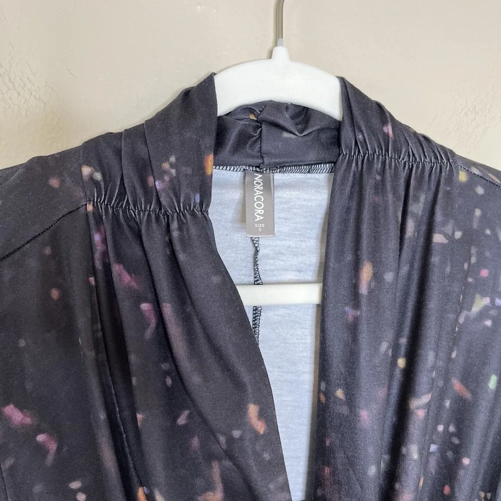 Women's Dress Whimsigoth Art To Wear Abstract‎ Evening Dark Romantic Long Sleeve - Picture 4 of 11